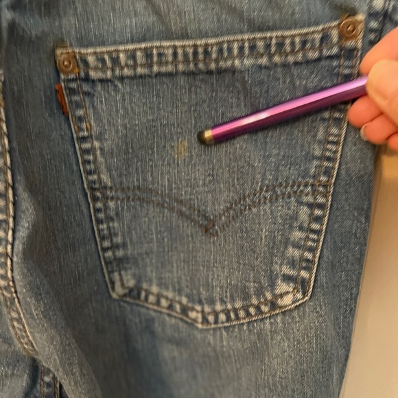 Levi’s women’s vintage 1970s orange tab light weight 5 pocket med wash jeans 28. - Picture 8 of 12